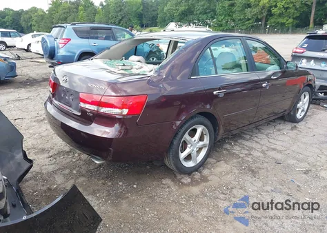 2006 Hyundai Sonata Gls V6/Lx V6 from USA, damaged, VIN 5NPEU46F56H014419
